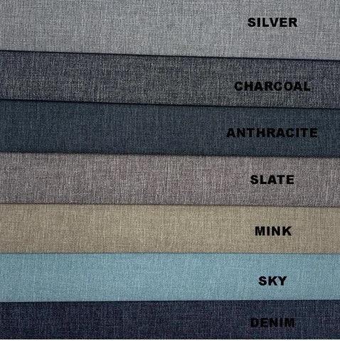 colour swatches for ottoman bed frame