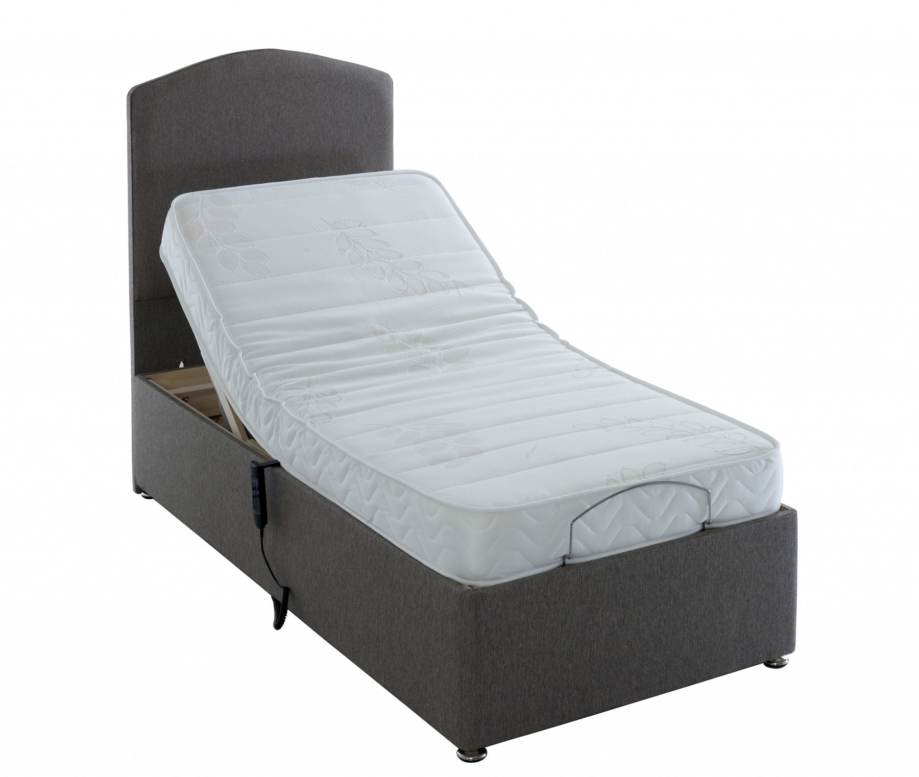 single adjustable electric bed with mattress