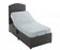 single adjustable electric bed with mattress