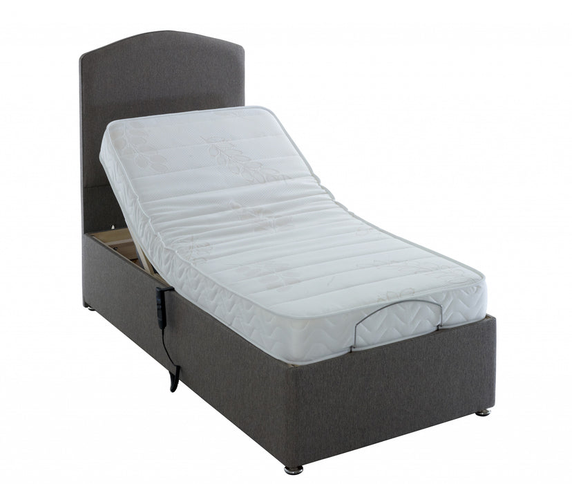 single adjustable electric bed with mattress