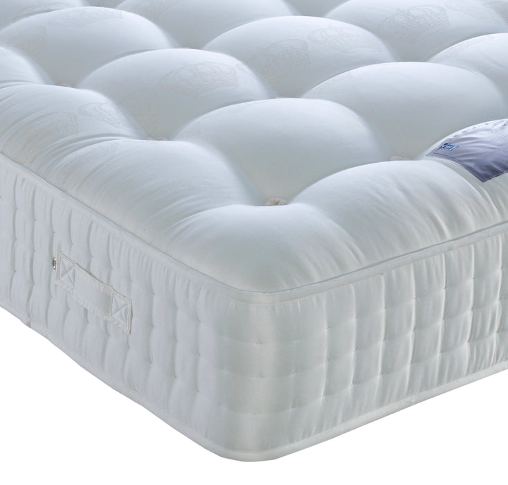 corner of Royal Crown 3,000 pocket sprung mattress