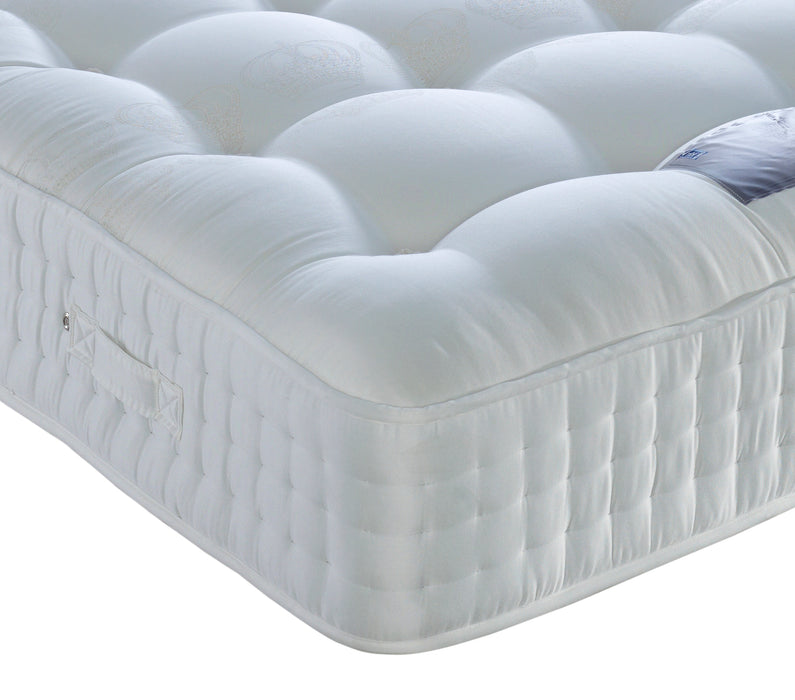 Corner of Royal Crown 1,000 pocket sprung mattress