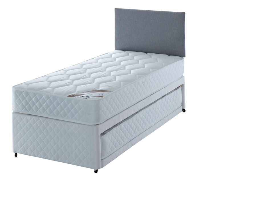 Guest bed with extra bed folded underneath