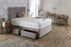 3,000 pocket sprung mattress on two drawer divan bed