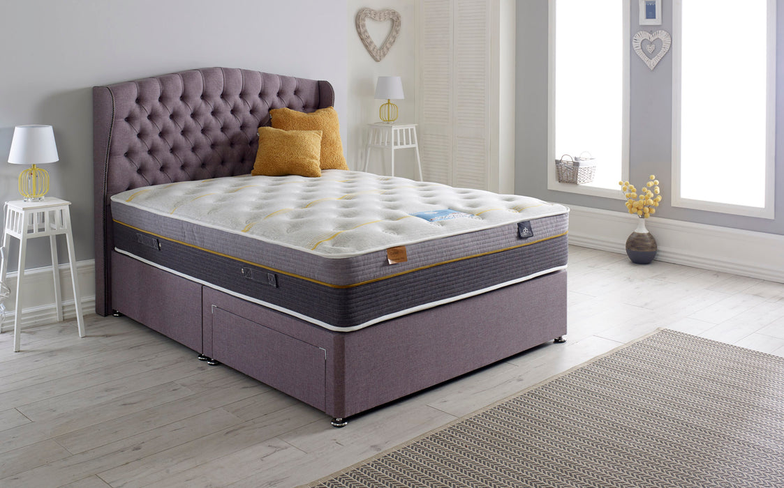 Cloud Lite® Splendour foam pocket sprung mattress and divan bed 