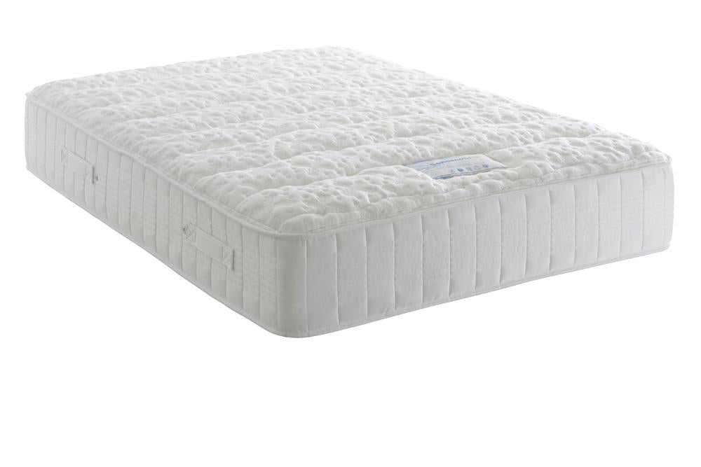 Dura Beds sensacool 1,500 pocket spring cool blue memory foam mattress