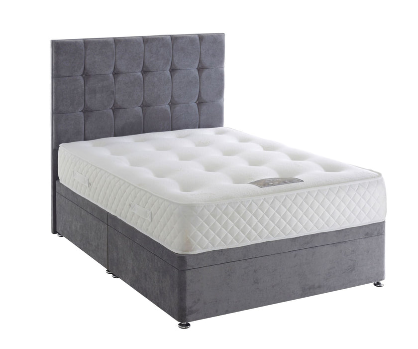 ottoman bed with mattress and headboard