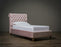 pink single daisy Chesterfield bed